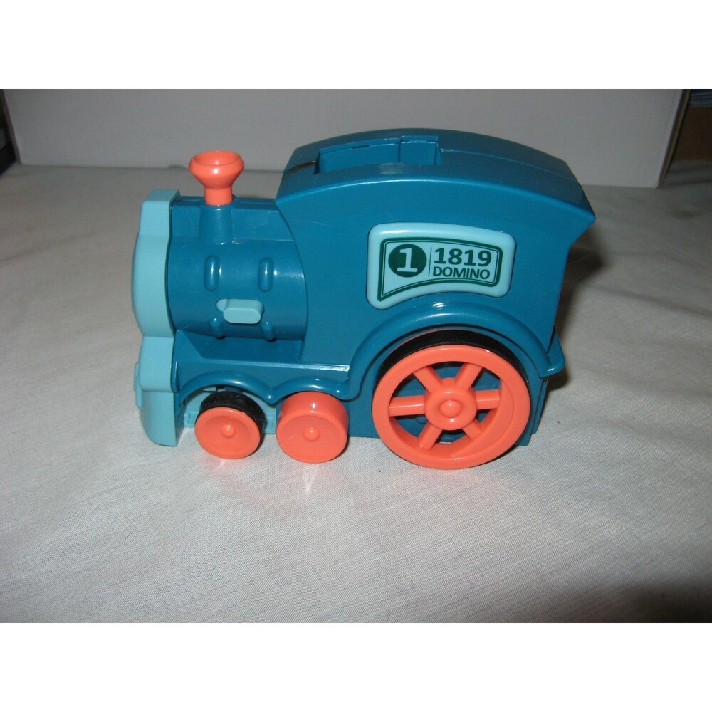 Battery Operated Domino Laying Train Only No Dominos Included Tested Working - Picture 3 of 4